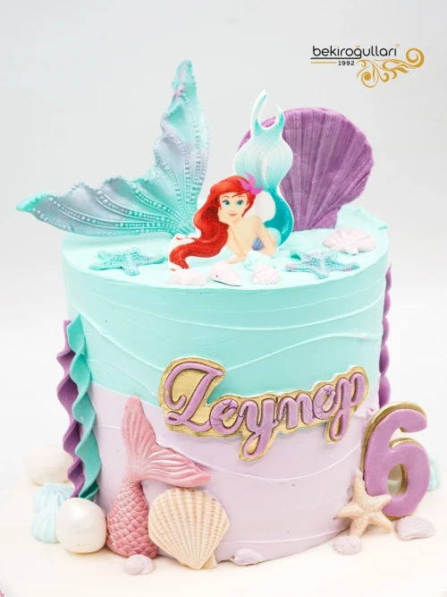 Deniz Kızı Konsept Pasta