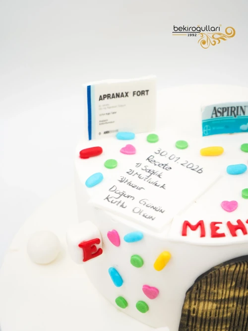 Eczane Detay Tasarım Pasta