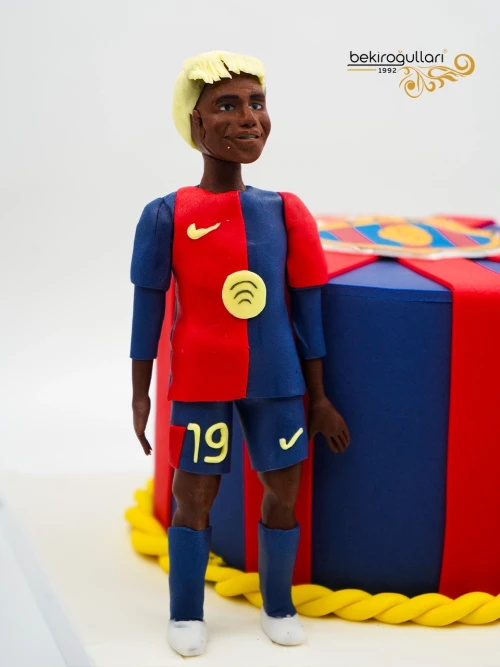 FC Barcelona Tasarım Pasta