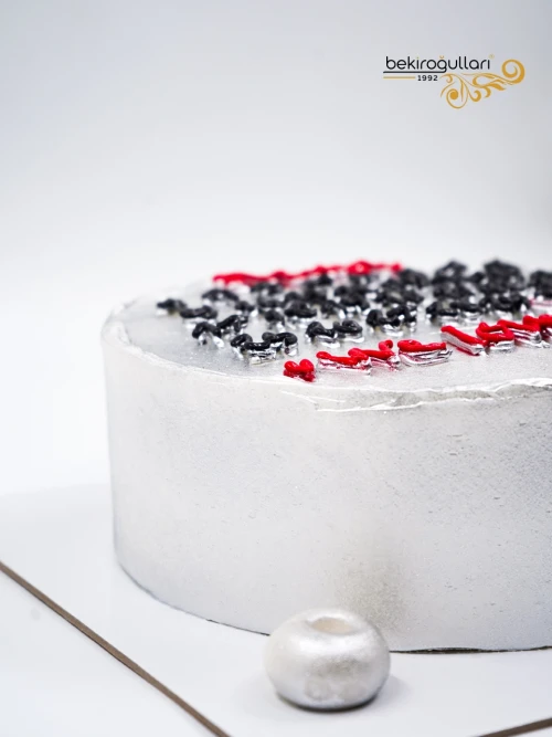 Gümüş Takvim Detay Naked Cake