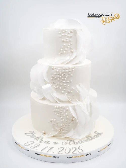 İnci Detay Söz Nişan Pastası
