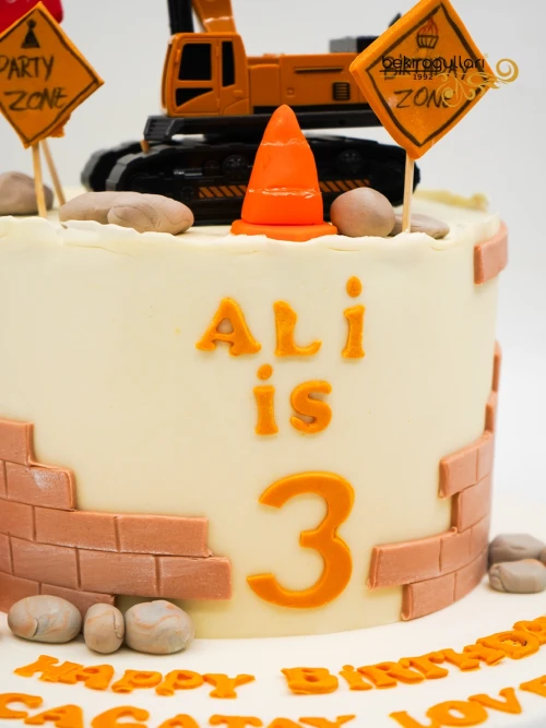 İş Makinesi Detay Tasarım Pasta