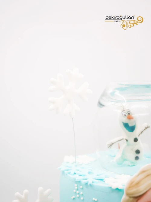 Karlar Ülkesi Konsept Tasarım Pasta