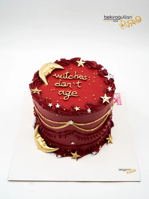 Kırmızı Ve Gold Detay Naked Pasta