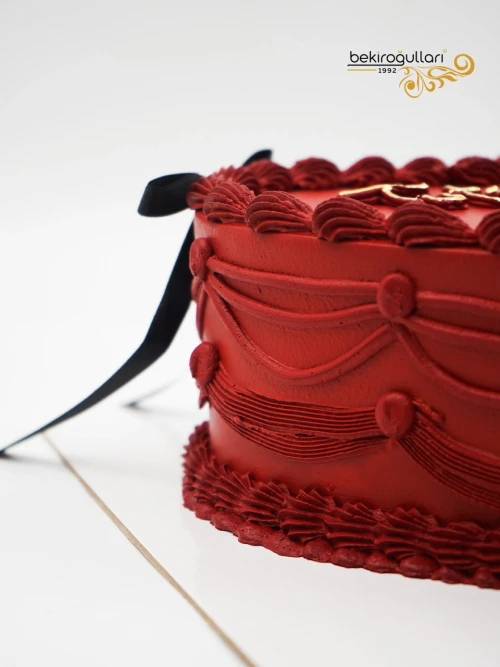 Kurdele Detay Bordo Naked Pasta