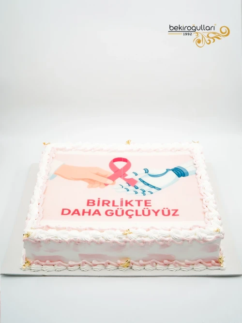 Marka Özel Resimli Pasta