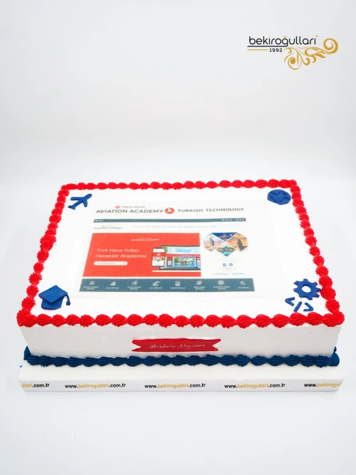 Marka Özel Tasarım Pasta