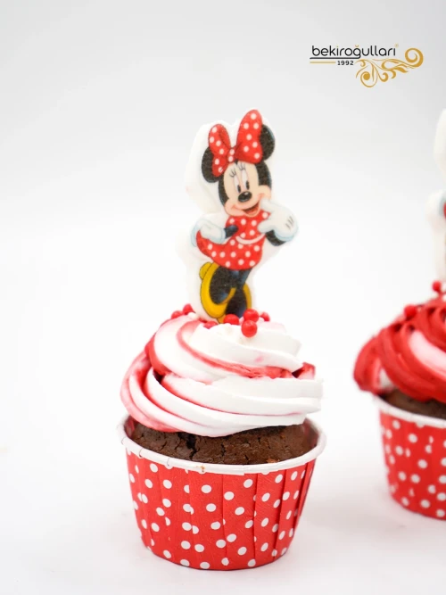 Minnie Mouse Konsept Cupcake