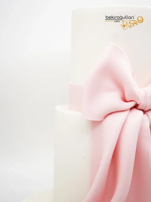 Pembe Kurdele Detay Konsept Pasta