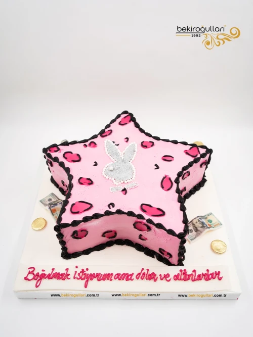 Pembe Leopar Desen Naked Pasta