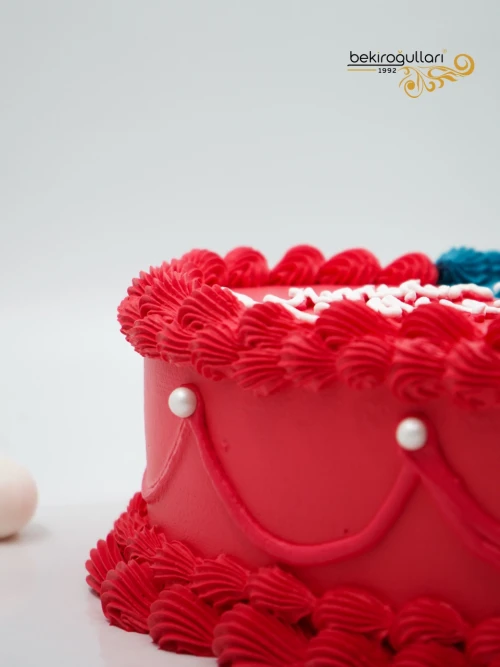 Pembe Ve Mavi Renk Tasarım Naked Pasta