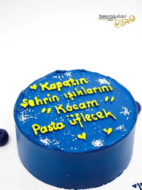 Sarı Lacivert Naked Pasta