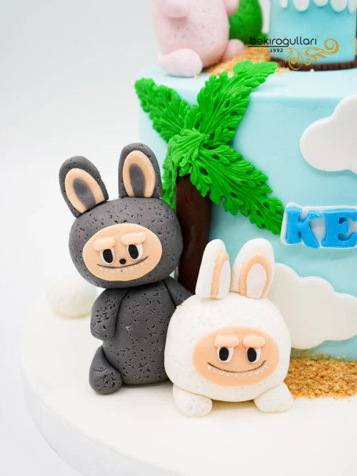 Sevimli Canavar Konsept Pasta