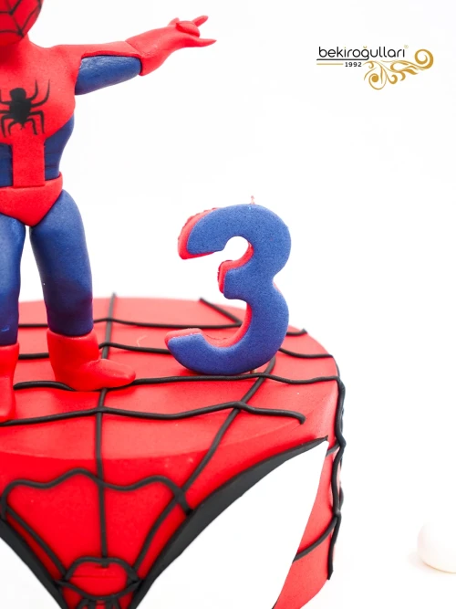 Spiderman Tasarım Butik Pasta
