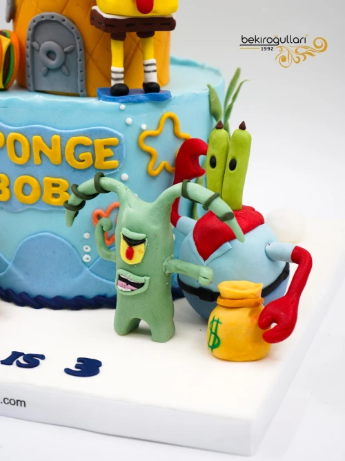 Sünger Bob Konsept Pasta