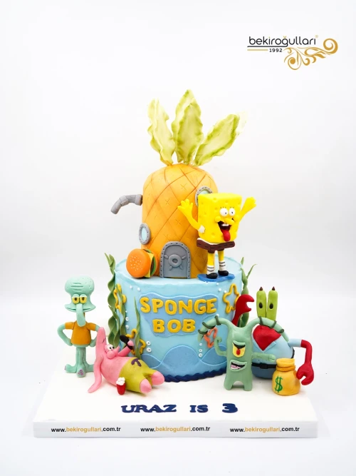 Sünger Bob Konsept Pasta