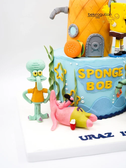 Sünger Bob Konsept Pasta