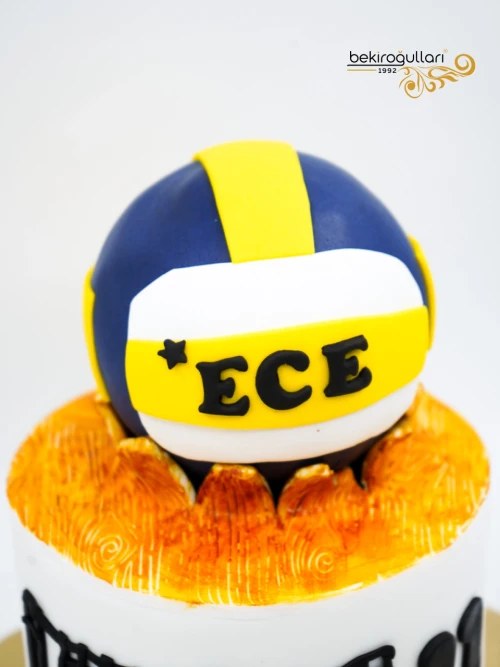Voleybol Tasarım Butik Pasta