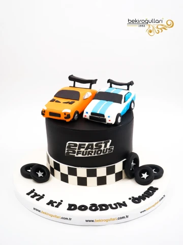 Araba Detay Tasarım Pasta