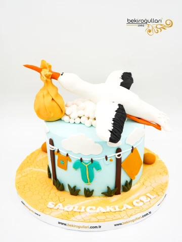 Baby Shower Tasarım Pasta