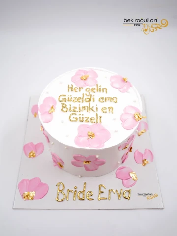 Pembe Çiçek Detay Naked Pasta