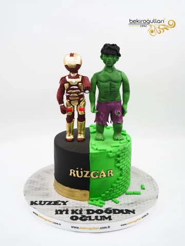 Süper Kahraman Konsept  Tasarım Pasta