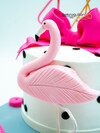 Flamingo Temalı Konsept Pasta