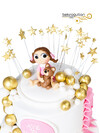 Kız Çocuk Ayıcık Model Konsept Doğum Günü Pastası