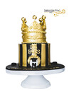 Kral Tacı Model Big Boss Doğum Günü Pastası