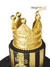 Kral Tacı Model Big Boss Doğum Günü Pastası