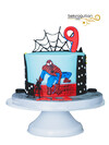 Spiderman Model Konsept Doğum Günü Pastası