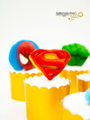 Süper Kahramanlar Cupcake
