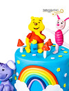 Winnie the Pooh Model Konsept Doğum Günü Pastası