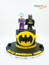 Batman Ve Joker Konsept Butik Pasta