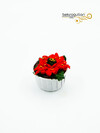 Çiçek Süslemeli Yılbaşı Cupcake