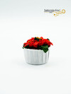 Çiçek Süslemeli Yılbaşı Cupcake