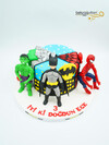 Süper Kahramanlar Butik Pasta