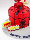 Spiderman Detay Tasarım Pasta