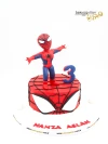 Spiderman Tasarım Butik Pasta