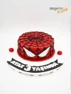 Spiderman Tasarım Pasta