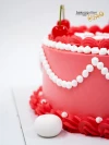 Vişne Detay Pembe Naked Cake